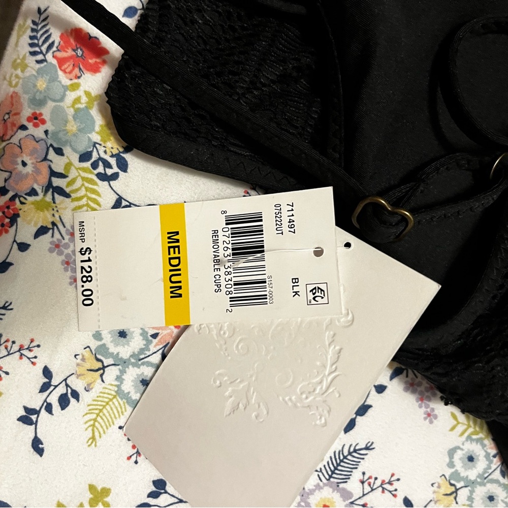 Lace body suite Beca black - Picture 4 of 5